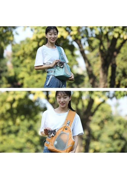 Sarı M Taılup Kedi Taşıyıcı Kedi Çantası Sırt Çantası Küçük Köpekler Için Taşıyıcı Pet Kediler Için Şeffaf Nefes Sırt Çantası Taşıyıcı Uzay Köpek (Yurt Dışından) fırsatları