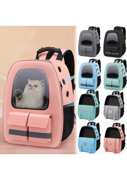 Stil 1 Kedi Çantası Dışarı Çıkmak Taşınabilir Nefes Güvenlik Yansıtıcı Şerit Evcil Hayvan Çantası Kedi Okul Çantası Köpek Çantası Omuz Kedi Sırt Çantası (Yurt Dışından) fırsatları