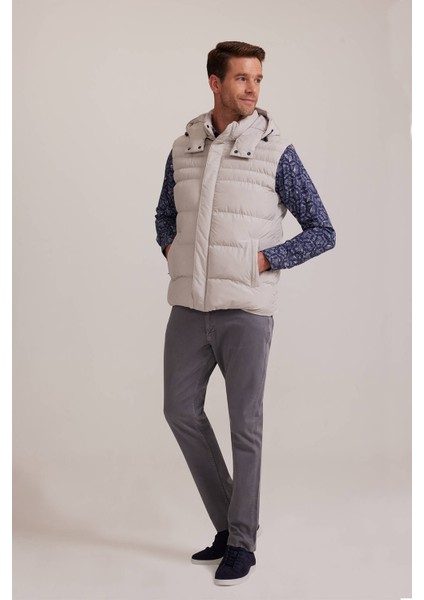 Erkek Taş Regular Fit Yelek