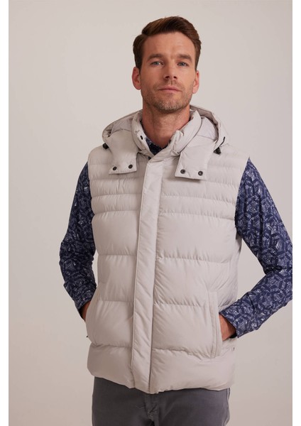 Erkek Taş Regular Fit Yelek