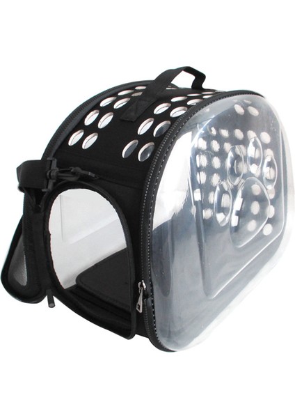 Siyah Nefes Pet Taşıyıcı Kedi Köpek Kedi Uzay Kapsülü Şeffaf Kedi Taşıma Çantası Seyahat Kafesi Çanta Yavru Kedi Için Taşıyıcı Geri (Yurt Dışından) fırsatları