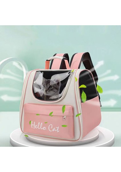 AA073-3 Pet Kedi Taşıyıcı Sırt Çantası Nefes Açık Pet Taşıyıcılar Kediler Küçük Köpekler Için Taşınabilir Kedi Sırt Çantası Taşıma Pet Malzemeleri AA073 (Yurt Dışından)