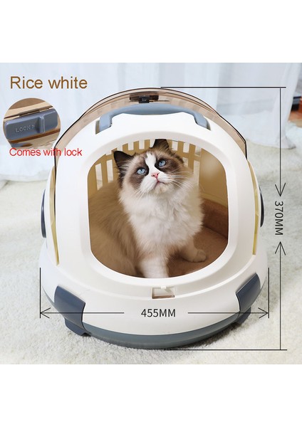 Yastıklı Kilit ile Kedi Çantası Kapsül Kafesi Taşınabilir Dışında Rahat Nefes Alabilen Taşıma Sırt Çantası Taşınabilir Çift Amaçlı Kedi Yuvası Evcil Hayvan Malzemeleri (Yurt Dışından) fiyatları
