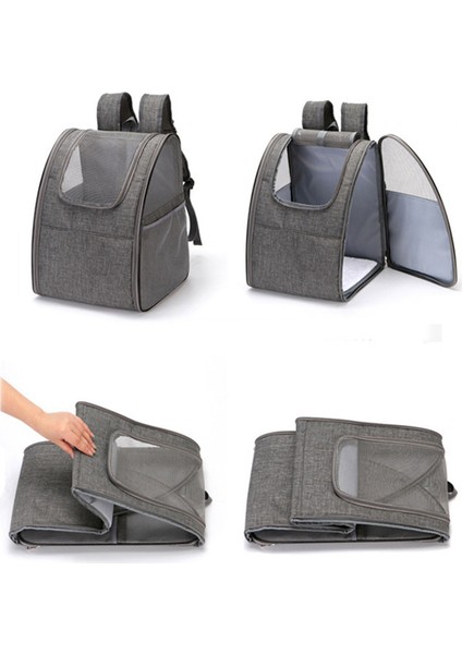 Kırmızı Köpek Kedi Taşıyıcı Pet Köpek Sırt Çantası Siyah Çanta Köpekler Sırt Çantaları Açık Nefes Katlanabilir Evcil Hayvan Sırt Çantası Seyahat Küçük Köpek Çantası (Yurt Dışından) fırsatları