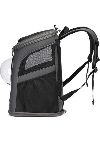 M-Kırmızı Büyük Kapasiteli Köpek Taşıma Çantası Lüks Tuval Uzay Kapsülü Kedi Köpek Taşıyıcı Seyahat Sırt Çantası Açık Köpek Yavru Kedi Evcil Hayvan Çantası Katlanabilir (Yurt Dışından) fırsatları