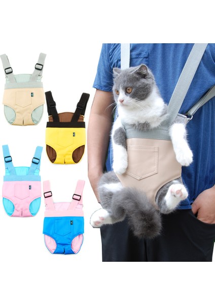 Stil 1 M Pet Taşıyıcı Kedi Taşıyıcı Ayarlanabilir Sırt Çantası Açık Seyahat Evcil Hayvan Ürünleri Ped Çanta Kedi Malzemeleri Pet Gezi Göğüs Çantası (Yurt Dışından) fiyatları