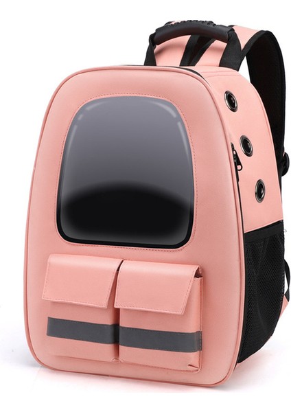 Açık Pembe Kedi Sırt Çantası Nefes Seyahat Evcil Hayvan Çantası Yükseltme Uzay Kapsülü Kedi Çantası Küçük Köpekler ve Kediler Için Uygun Pet Taşıma Malzemeleri (Yurt Dışından)