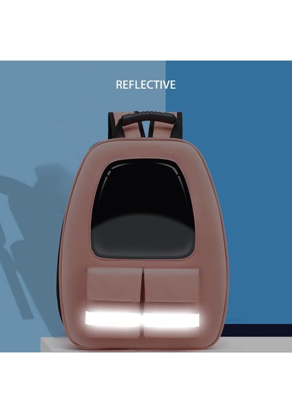 Açık Pembe Kedi Sırt Çantası Nefes Seyahat Evcil Hayvan Çantası Yükseltme Uzay Kapsülü Kedi Çantası Küçük Köpekler ve Kediler Için Uygun Pet Taşıma Malzemeleri (Yurt Dışından) modelleri