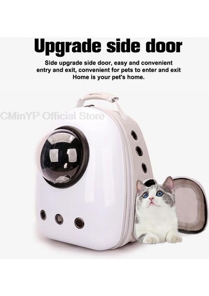 18 Karikatür Kedi Sırt Çantası Taşıyıcı Büyük Kabarcık Astronot Uzay Nefes Kapsül Taşıma Hareketli Kedi Köpek Pet Şeffaf Seyahat Çantası (Yurt Dışından) modelleri