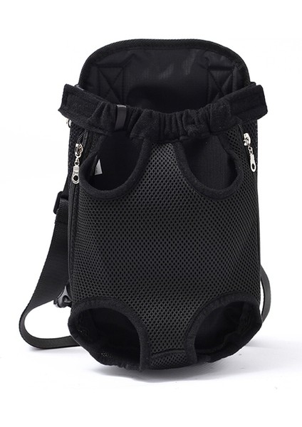 Siyah L Nefes Pet Köpek Örgü Taşıyıcı Sırt Çantası Açık Seyahat Ürünleri Kamuflaj Çanta Küçük Köpek Kedi Chihuahua Örgü Sırt Çantası (Yurt Dışından)