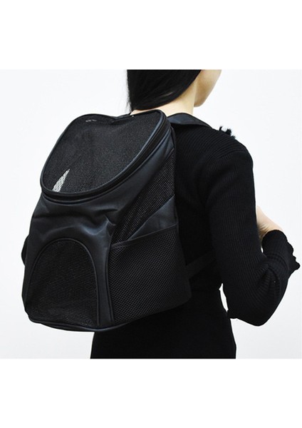 Siyah S-30X24X33CM Pet Seyahat Çantası Katlanabilir Kedi ve Köpek Nefes Sırt Çantası Taşıyıcı Sırt Çantası Köpek Kedi Açık Seyahat Taşıyıcı (Yurt Dışından) indirimleri