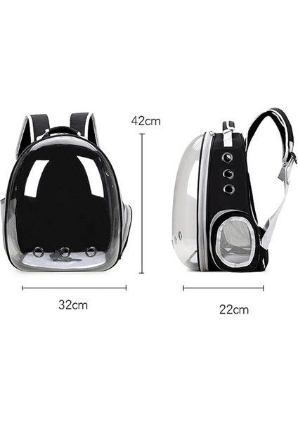 Stil 10 18 Renkler Kedi Köpek Için Taşıyıcı Nefes Taşınabilir Pet Çanta Arabası Taşıma Sırt Çantası Şeffaf Uzay Sırt Çantası Seyahat Ürünleri (Yurt Dışından) fırsatları