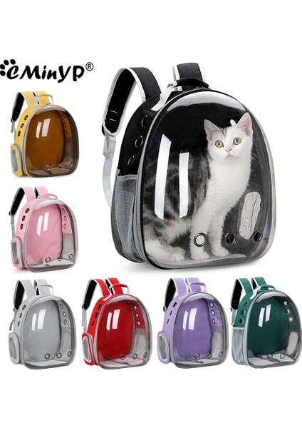 Stil 10 18 Renkler Kedi Köpek Için Taşıyıcı Nefes Taşınabilir Pet Çanta Arabası Taşıma Sırt Çantası Şeffaf Uzay Sırt Çantası Seyahat Ürünleri (Yurt Dışından) indirimleri