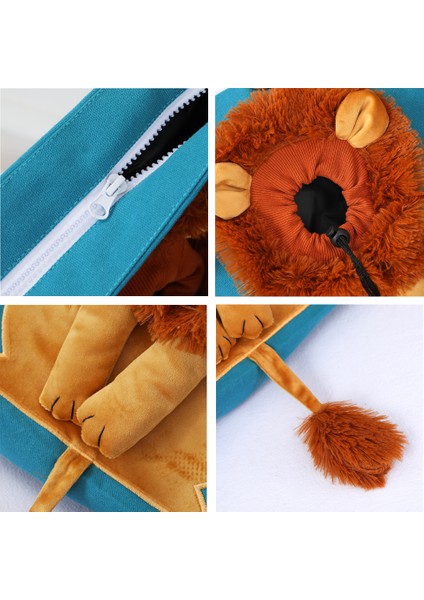 Yeşil 40X35CM-IN 4kg Yumuşak Evcil Hayvan Taşıyıcıları Aslan Tasarımı Taşınabilir Nefes Alabilen Çanta Kedi Köpek Taşıma Çantaları Giden Seyahat Evcil Hayvan Çantası Güvenlik Fermuarlı (Yurt Dışından) indirimleri