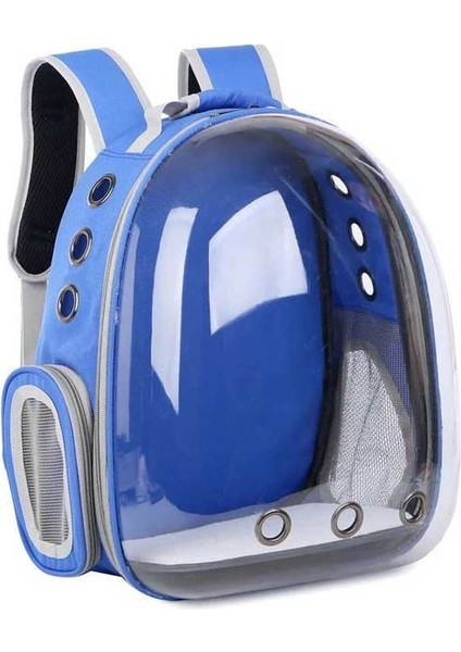 Mavi Nefes Kedi Sırt Çantası Evcil Hayvan Sırt Çantası Nefes Kedi Sırt Çantası Küçük Köpek Kedi Sırt Çantası Seyahat Sırt Çantası Kafes Taşıma Evcil Hayvanlar (Yurt Dışından)