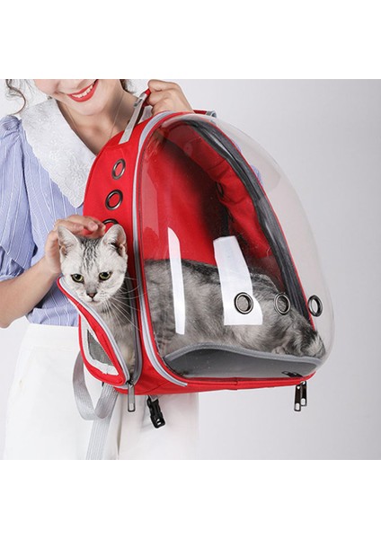 06 Taşınabilir Evcil Hayvan Taşıma Çantası Nefes Kedi Çantası Açık Hava Seyahati Için Sırt Çantası Kedi Küçük Köpek Şeffaf Uzay Evcil Hayvan Sırt Çantası Çanta Forqbmy (Yurt Dışından) fırsatları