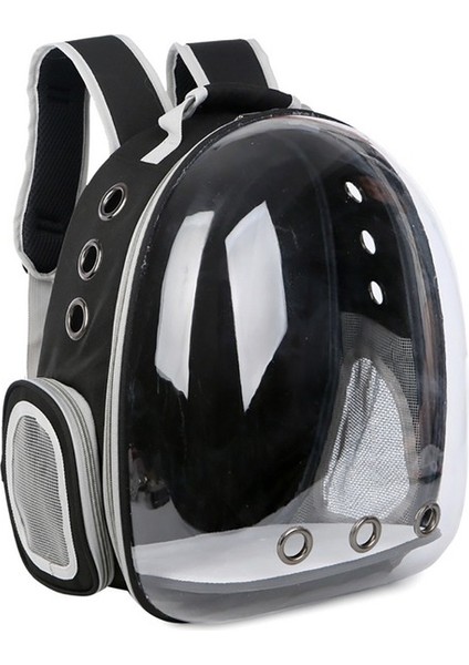 Siyah Sırt Çantası Taşıyıcı Kedi Sohbetleri Için Taşınabilir Evcil Hayvan Taşıma Çantası Kedi Küçük Köpek Kedi Taşıyıcı Sırt Çantaları Seyahat Uzay Kapsülü Kafes (Yurt Dışından)