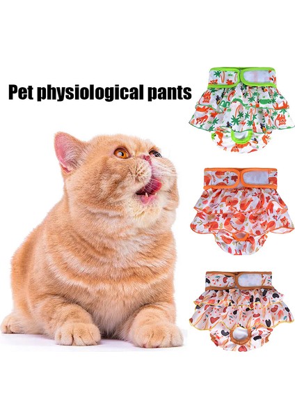 1 Adet Rastgele Renk Xl Kedi Köpek Çiçek Bezi Sıhhi Fizyolojik Pantolon Yıkanabilir Kadın Köpek Iç Giyim Evcil Köpekler Tedarik Forudesigns Köpek Iç Giyim Yzl (Yurt Dışından) fiyatları