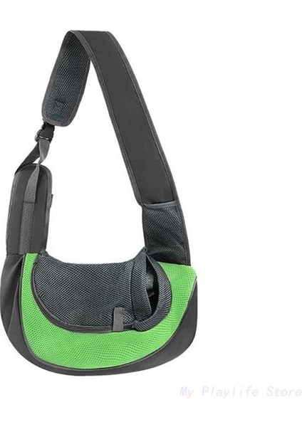 Yeşil S A0NA Köpek ve Kedi Taşıyıcıları Eller Serbest Evcil Hayvan Askıları Omuz Çantası Nefes Alabilen Torbalar Yavru Köpekler Için Uygun Küçük Köpekler ve Kediler (Yurt Dışından) fiyatları
