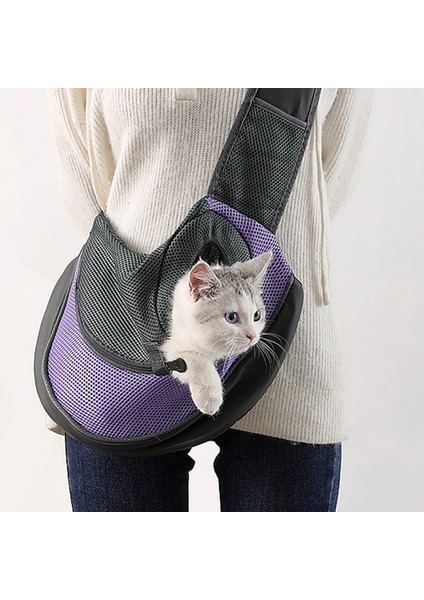 Yeşil S A0NA Köpek ve Kedi Taşıyıcıları Eller Serbest Evcil Hayvan Askıları Omuz Çantası Nefes Alabilen Torbalar Yavru Köpekler Için Uygun Küçük Köpekler ve Kediler (Yurt Dışından) modelleri