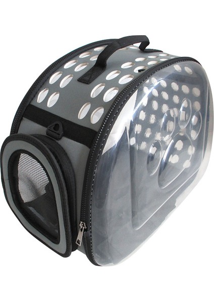 A L Taşınabilir Taşıyıcı Şeffaf Crossbody Katlanır Kedi Paketi Evcil Hayvan Sırt Çantası Köpek Evrensel Seyahat Çanta Paketi Nefes Alabilir Kutu (Yurt Dışından) fırsatları