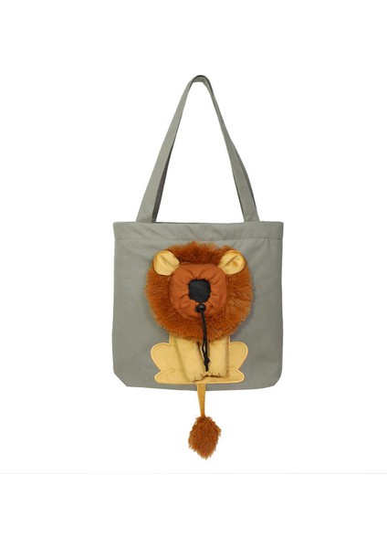 Gri 44X40 cm Küçük Kedi Taşıma Kaka Hareketli Çanta Pet Köpek Taşıyıcı Seyahat Açık Omuz Çantaları Kediler Için Taşıma Koşum Kedi Çanta Pet Malzemeleri (Yurt Dışından)