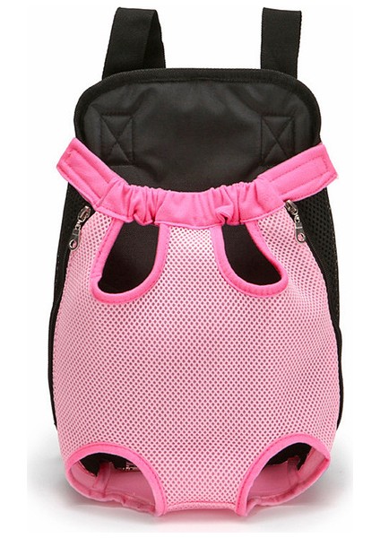 Pembe M Pet Kedi Seyahat Sırt Çantası Taşınabilir Küçük Köpek Kediler Taşıma Çantası Örgü Nefes Yavru Yavru Çanta Açık Pet Taşıma Sırt Çantası S-Xl (Yurt Dışından)