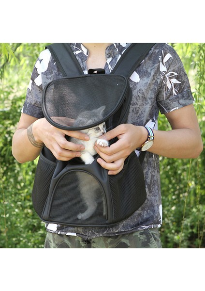 Mavi ve Siyah L-Altında 7.5 kg Açık Seyahat Pet Kedi Taşıyıcı Sırt Çantası Kediler Için Yaz Nefes Alabilir Kedi Taşıma Çantası Evcil Hayvanlar Için Ürünler Ürünler Mochila Para Gato (Yurt Dışından) indirimleri