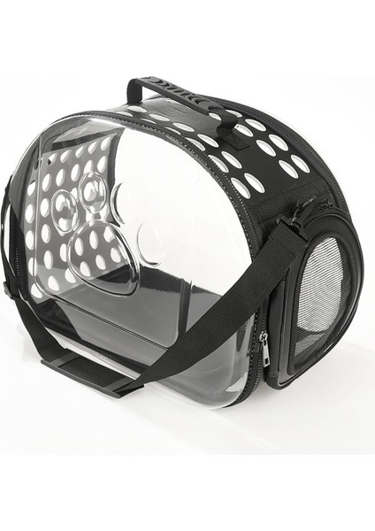 Siyah 36X20X22CM Kedi Taşıma Çantası Kedi Kafesi Taşıma Sırt Çantası Köpek Kedi Çantası Seyahat Pet Taşınabilir Nefes Taşıyıcı Şeffaf Sırt Çantası Kediler Için Pet (Yurt Dışından)