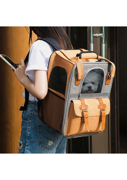 Mavi 0-10 kg Kedı Evcil Hayvan Taşıyıcıları Nefes Örgü Köpek Sırt Çantası Katlanabilir Büyük Kapasiteli Kedi Taşıma Çantası Açık Seyahat Evcil Hayvan Malzemeleri Çantası (Yurt Dışından) fırsatları