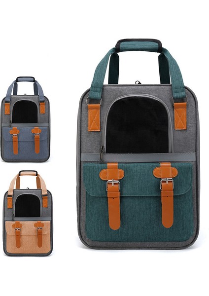 Mavi 0-10 kg Kedı Evcil Hayvan Taşıyıcıları Nefes Örgü Köpek Sırt Çantası Katlanabilir Büyük Kapasiteli Kedi Taşıma Çantası Açık Seyahat Evcil Hayvan Malzemeleri Çantası (Yurt Dışından) indirimleri