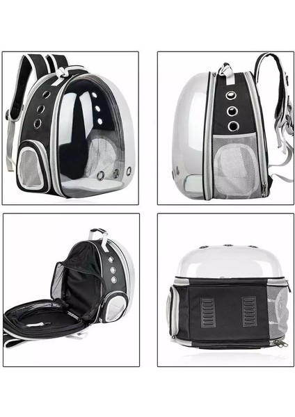 Siyah 2 Taşınabilir Taşıyıcı Kapsül Astronot Omuz Kedi Çantası Sırt Çantası Katlanabilir Pet Köpek Için Büyük Uzay Çadır Kafesi Kabarcık Evcil Hayvan Kaynağı (Yurt Dışından) fırsatları