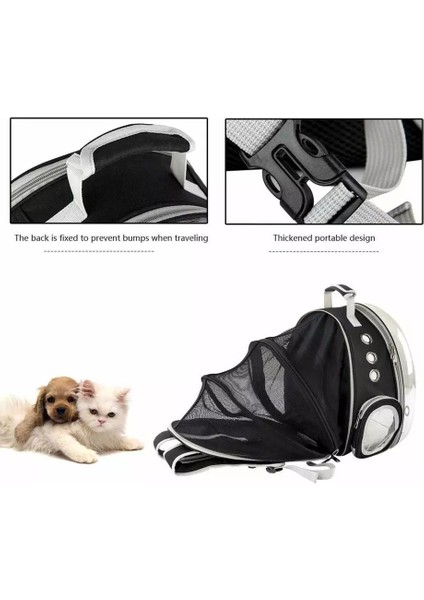 Siyah 2 Taşınabilir Taşıyıcı Kapsül Astronot Omuz Kedi Çantası Sırt Çantası Katlanabilir Pet Köpek Için Büyük Uzay Çadır Kafesi Kabarcık Evcil Hayvan Kaynağı (Yurt Dışından) indirimleri