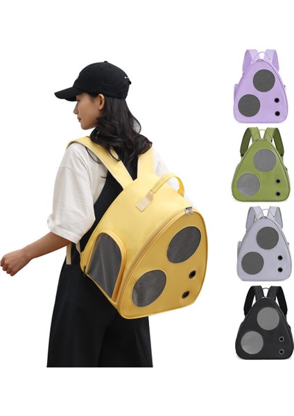 Siyah Evcil Hayvan Ürünleri Yaratıcı Evcil Hayvan Çantası Açık Seyahat Kedi Sırt Çantası Nefes Alabilen, Rahat, Büyük Kapasiteli Köpek Yavrusu Üçgen Sırt Çantası (Yurt Dışından) modelleri