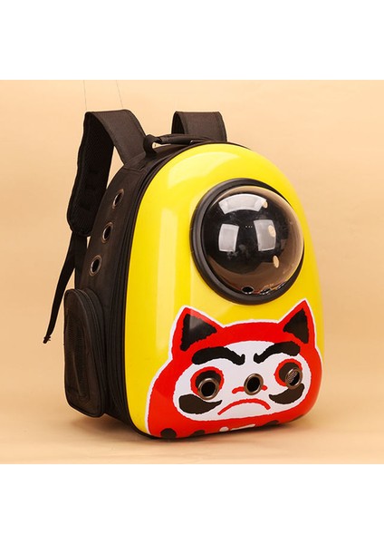 12 Hiçbir Yan Açılış Pet Taşıma Çantası Köpek Kedi Sırt Çantası Uzay Kapsülü Şeffaf Taşınabilir Nefes Alabilir Pet Seyahat Çantası Yavru Köpek Yavrusu Için Taşıma (Yurt Dışından)