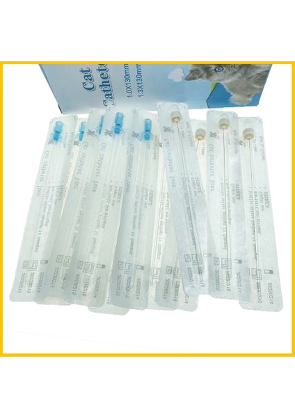 Stile ile 1.3mm 3 Adet Kedi Kedi Üriner Kateter Tutma Taş Araştırma Drenaj Mesane Saman Tek Kullanımlık, Stile Metal Kılavuz Tel Klinik Malzemeleri (Yurt Dışından)