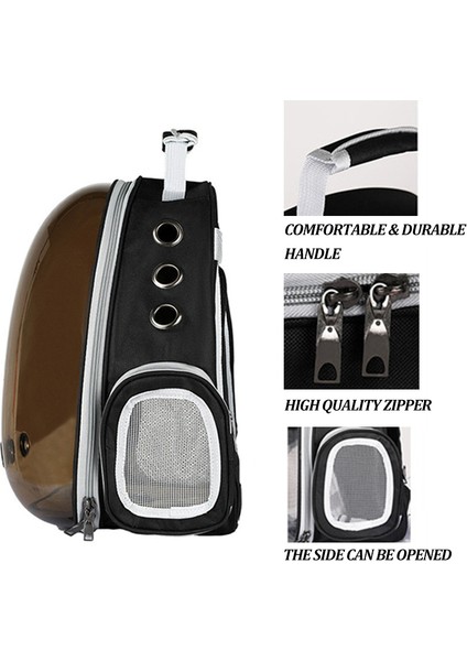 Koyu Mavi Kedi Taşıma Çantaları Kedi Çantası Nefes Taşınabilir Evcil Hayvan Taşıma Çantası Açık Seyahat Sırt Çantası Kedi Köpek Için Şeffaf Uzay Evcil Hayvan Sırt Çantası (Yurt Dışından) fiyatları