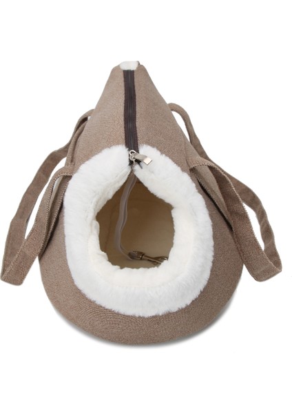 Beyaz 42X32X26 cm Yumuşak Peluş Kedi Çanta Kedi Sırt Çantası Panier Çanta Kediler Için Seyahat Peluş Kediler Çanta Pet Köpek Sırt Çantası Taşıyıcı Yatak Yavru Kedi Aksesuarları (Yurt Dışından) indirimleri