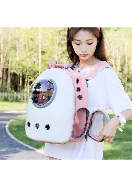 Stil 1 Yan Açılış Evcil Hayvan Taşıma Çantası Köpek Kedi Sırt Çantası Uzay Kapsülü Şeffaf Taşınabilir Nefes Alabilir Pet Seyahat Çantası Yavru Kedi Köpek Tedarikçisi Için Taşıma (Yurt Dışından) fırsatları