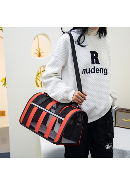 Turuncu Kırmızı L 48X27X27CM Taşınabilir Kedi Taşıma Çantası Pet Araba Seyahat Kasaları Araç Katlanır Yumuşak Yatak Katlanabilir Köpek Kulübesi Evi Orta Yavru Köpek Için (Yurt Dışından) modelleri