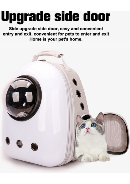Stil 8 Kedi Sırt Çantası Taşıyıcı Büyük Kabarcık Astronot Nefes Evcil Hayvan Çantası Yan Açılış Uzay Kapsülü Evcil Hayvan Çantası Sırt Çantası (Yurt Dışından) fırsatları