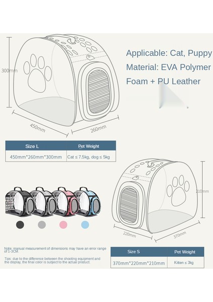 Gri S-37CMX22CMX21CM Tnly Kedi Uzay Kapsülü Şeffaf Kedi Taşıma Çantası Nefes Alabilen Pet Taşıyıcı Küçük Köpek Kedi Sırt Çantası Seyahat Kafesi Çanta Yavru Kedi Için (Yurt Dışından) modelleri