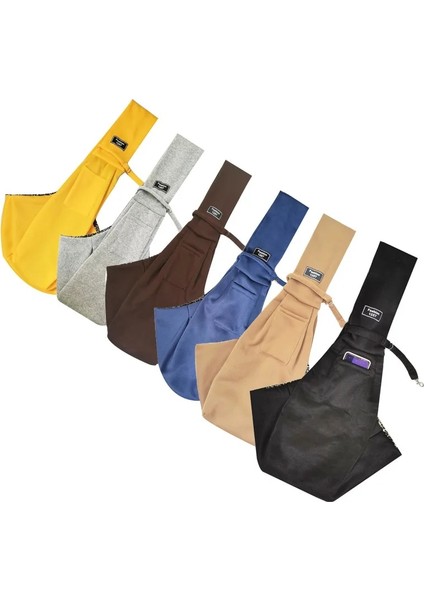 Sarı Köpek Sling Taşıma Çantası Taşınabilir Çanta Kedi Omuz Tote Seyahat Çantası Köpek Yürüyüş Kanguru Çantaları Evcil Hayvan Konveyör Sırt Çantası Pet Öğesi (Yurt Dışından) indirimleri