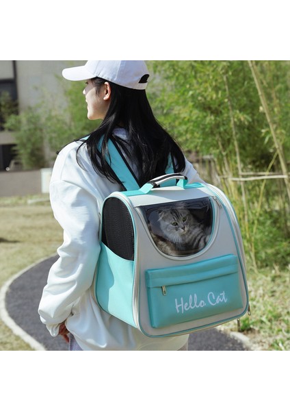 7.5kg Pet Kedi Taşıma Çantası Için Pus Mavisi Nefes Alabilir Taşınabilir Kedi Uzay Çantası Kediler Için El Tipi Açık Seyahat Şeffaf Çanta Küçük Köpekler Evcil Hayvan Malzemeleri (Yurt Dışından) fırsatları