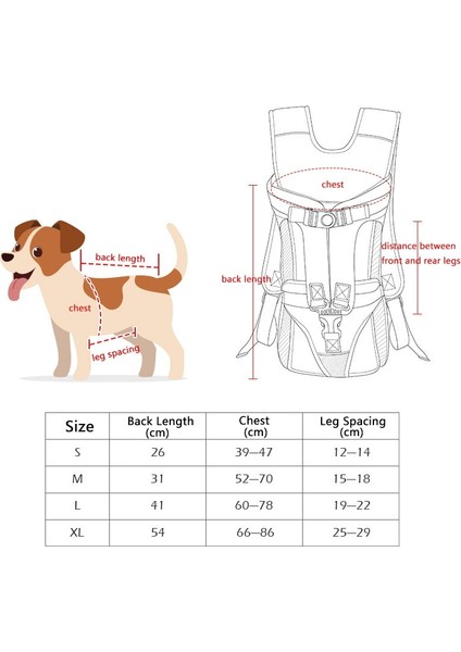 Armygrere Xl Evcil Hayvan Taşıyıcı Sırt Çantası Taşınabilir Kedi Köpek Sırt Çantası Nefes Yumuşak Çift Omuz Ön Göğüs Çantası Küçük Orta Köpek Için Evcil Hayvan Malzemeleri (Yurt Dışından) indirimleri