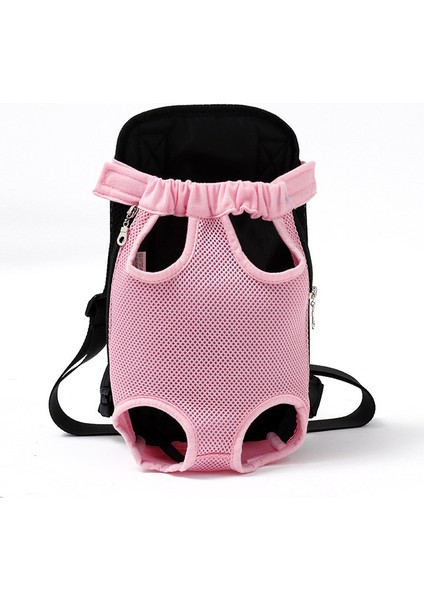 Pembe S Sırt Çantası Örgü Kamuflaj Pet Köpek Sırt Çantası Nefes Omuz Çantası Açık Seyahat Ürünleri Köpekler Kediler ve Chihuahua Için Uygun (Yurt Dışından)