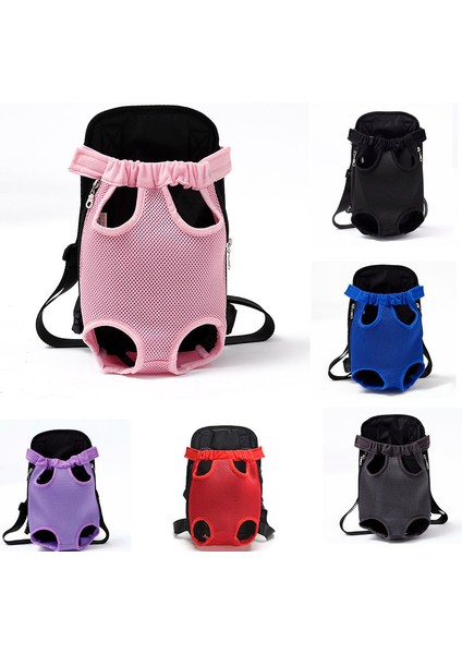 Pembe S Sırt Çantası Örgü Kamuflaj Pet Köpek Sırt Çantası Nefes Omuz Çantası Açık Seyahat Ürünleri Köpekler Kediler ve Chihuahua Için Uygun (Yurt Dışından) modelleri
