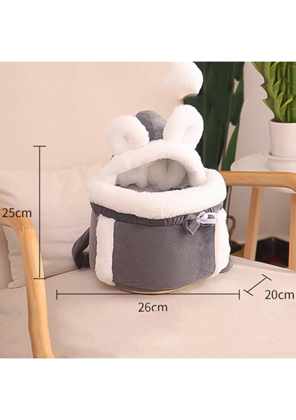Kahve Rengi L (6 kg Içinde) Sıcak Evcil Hayvan Taşıma Çantası Küçük Kedi Köpekler Sırt Çantası Kış Peluş Evcil Kafes Açık Seyahat Için Pet Asılı Göğüs Çantaları 6 kg Yük Taşıma (Yurt Dışından) indirimleri