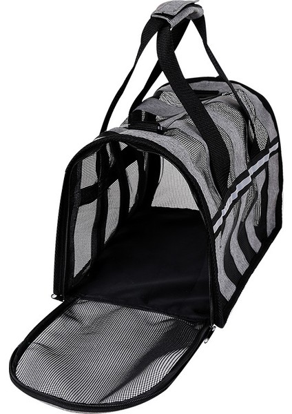 Yeşil M Yumuşak Evcil Hayvan Taşıyıcılar Kediler Çanta Taşınabilir Nefes Alabilir Katlanabilir Çanta Kedi Giden Seyahat Köpek Yavrusu Evcil Çanta Kilitleme Güvenlik Fermuarlar ile (Yurt Dışından) indirimleri