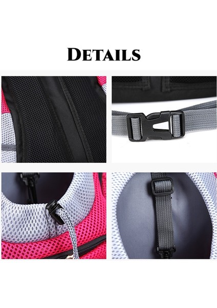 Kırmızı L Pet Kedi Köpek Yavru Taşıma Çantası Sırt Çantası Açık Çift Omuz Kolu Taşınabilir Seyahat Nefes Sırt Çantası Kaniş Bulldog Corgi (Yurt Dışından) indirimleri